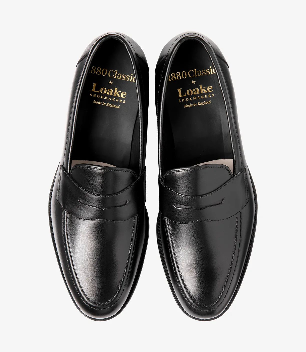 Loake Men's Hornbeam Black Calf