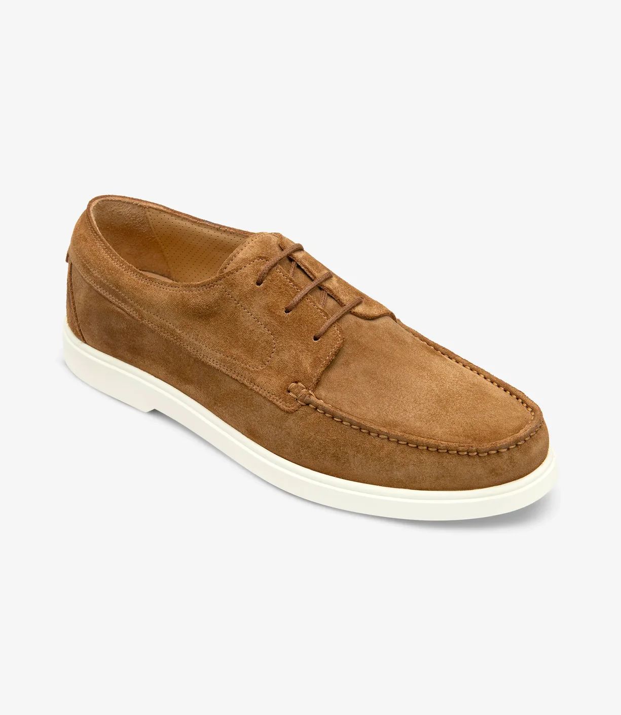 Loake Men's Sardinia Chestnut Suede