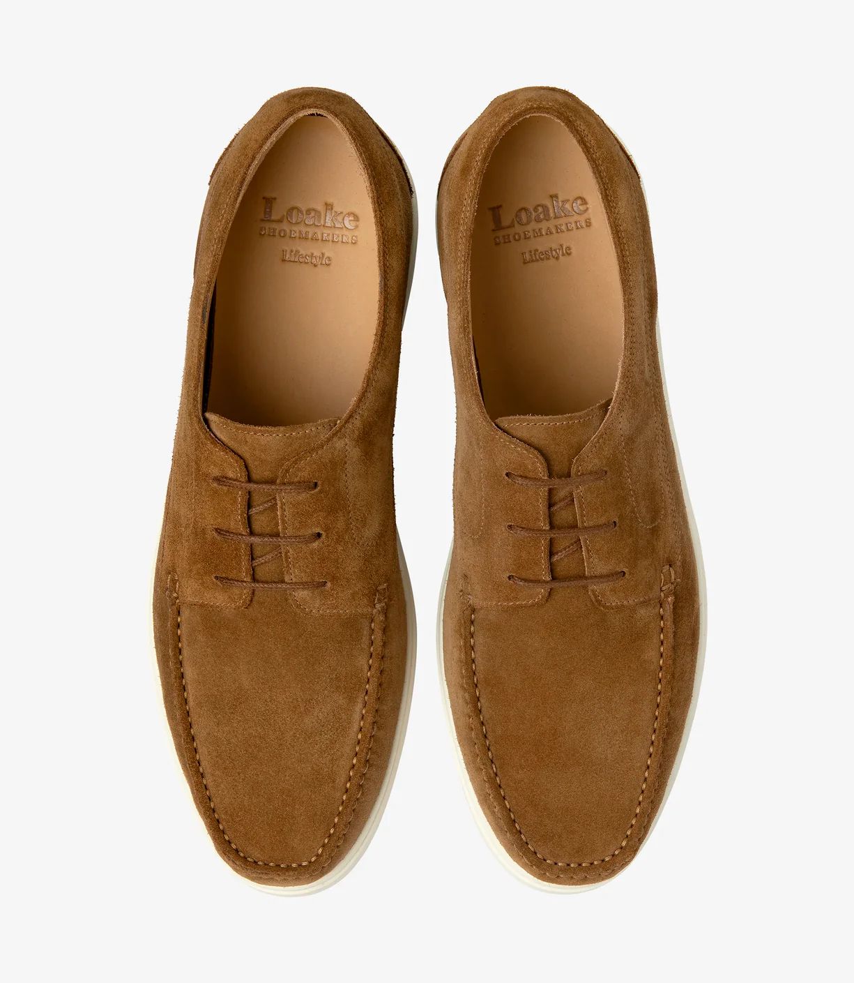 Loake Men's Sardinia Chestnut Suede