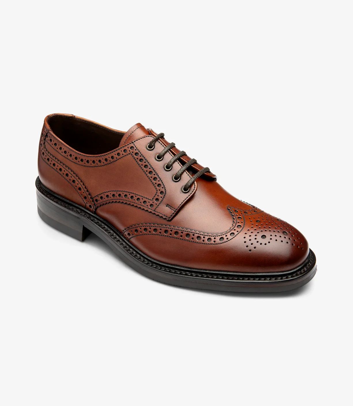 Loake Men's Chester Mahogany Calf