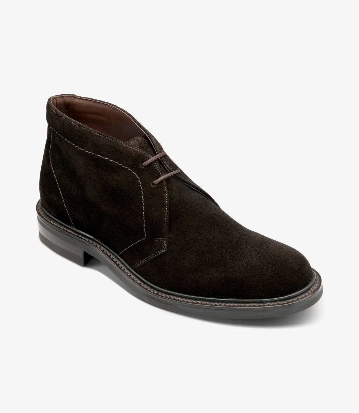 Loake Men's Berkeley Dark Brown Suede