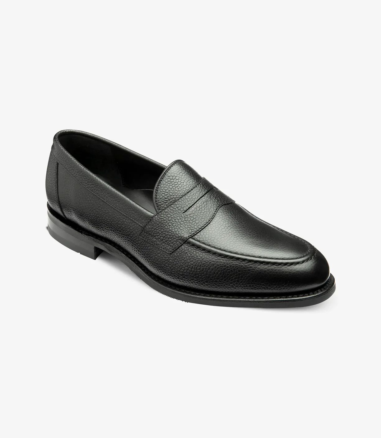 Loake Men's Imperial Black Grain