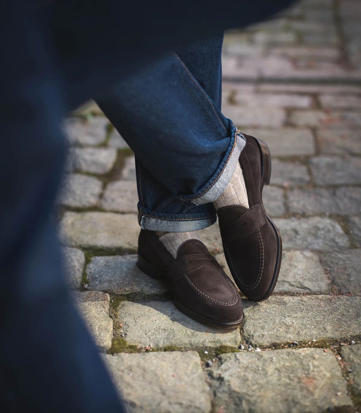 Loake Men's Imperial Dark Brown Suede