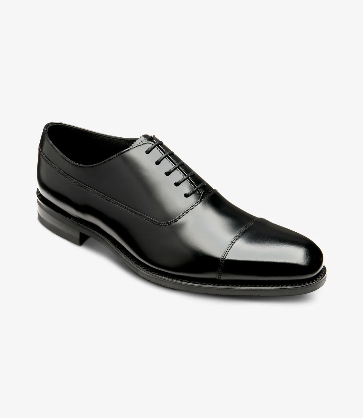 Loake Men's Truman Black Polished