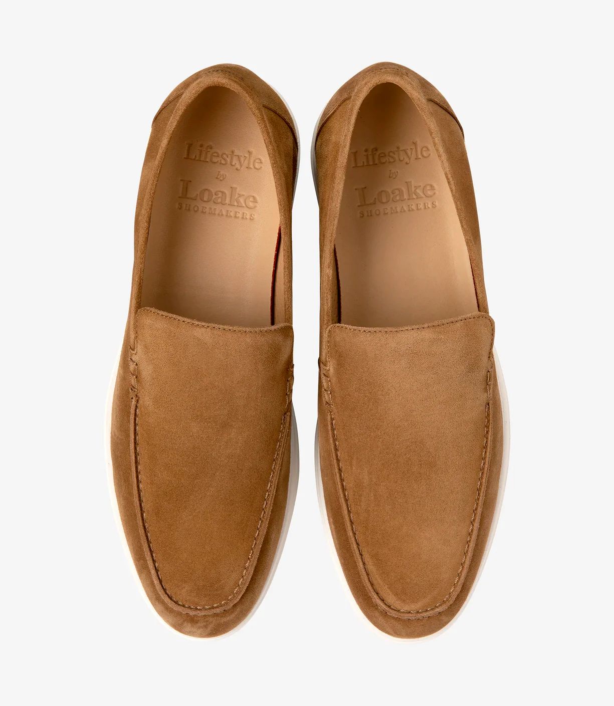 Loake Men's Tuscany Chestnut Suede