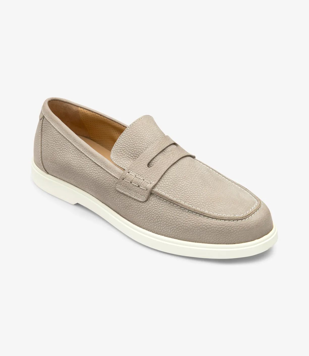 Loake Men's Como Grey Nubuck