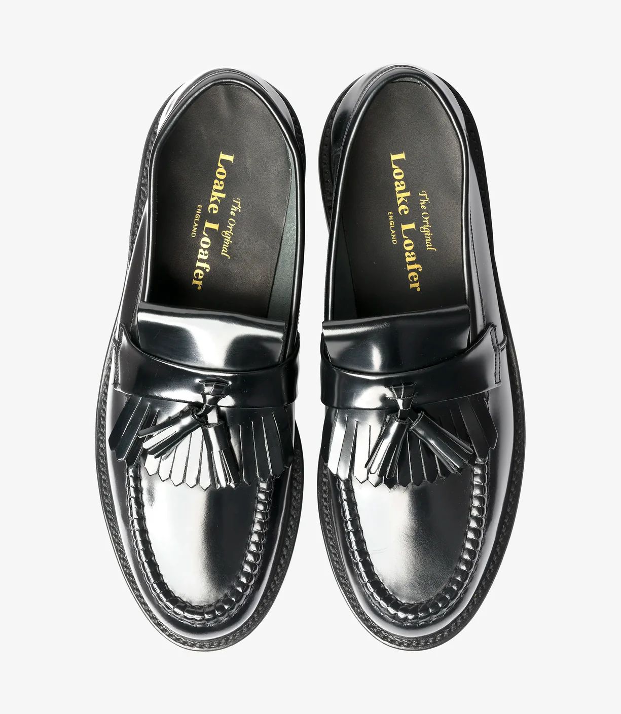 Loake Men's Brighton Black