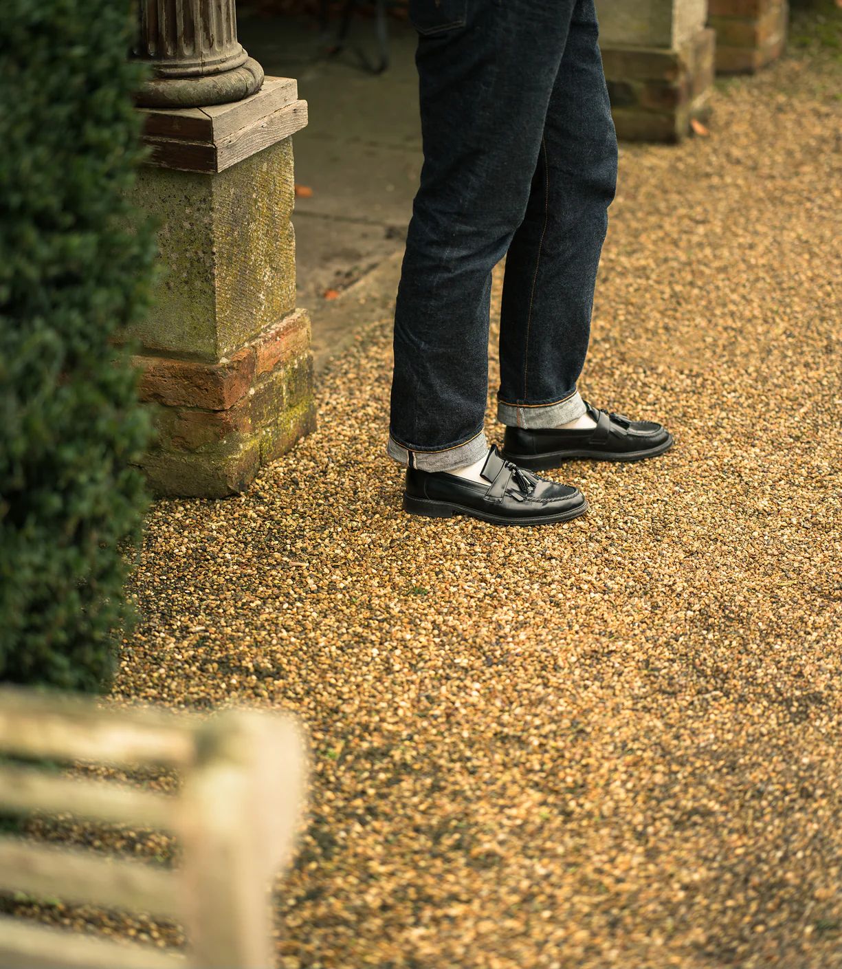 Loake Men's Brighton Black