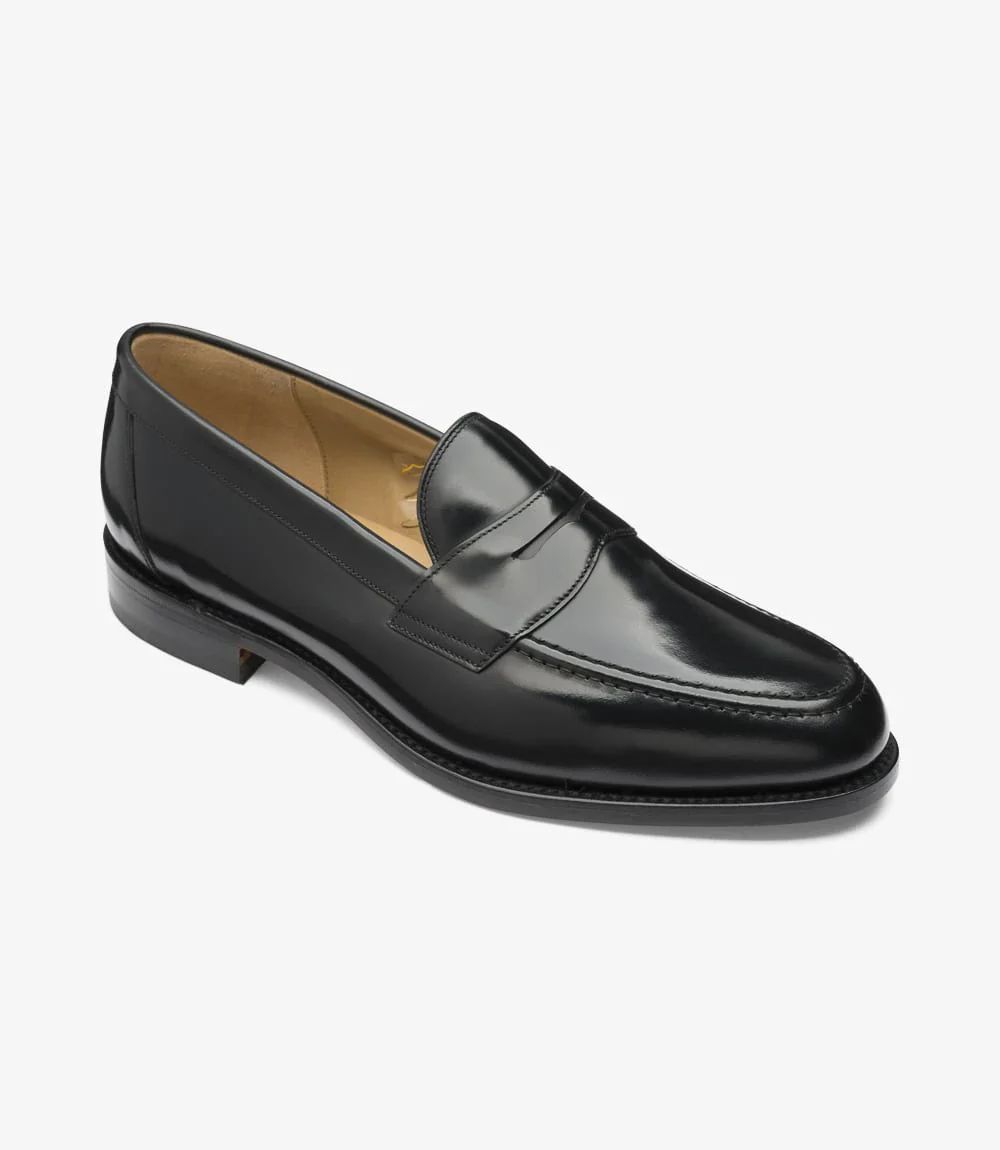 Loake Men's Imperial Black Polished
