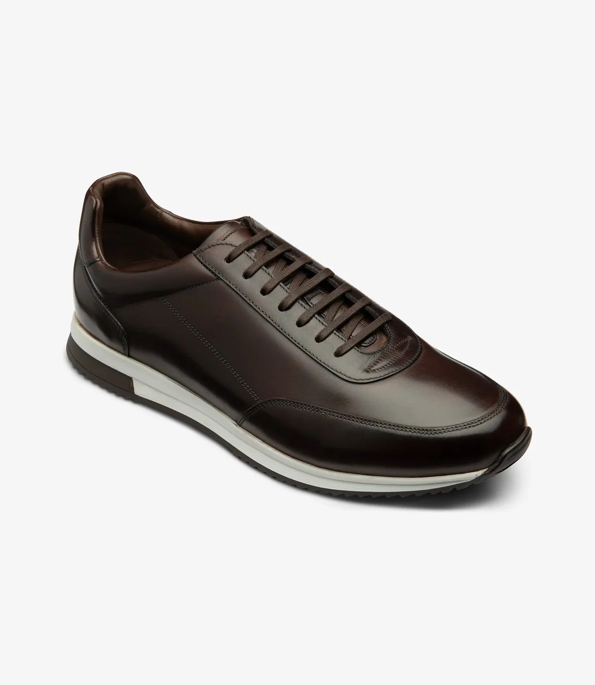 Loake Men's Bannister Dark Brown Calf