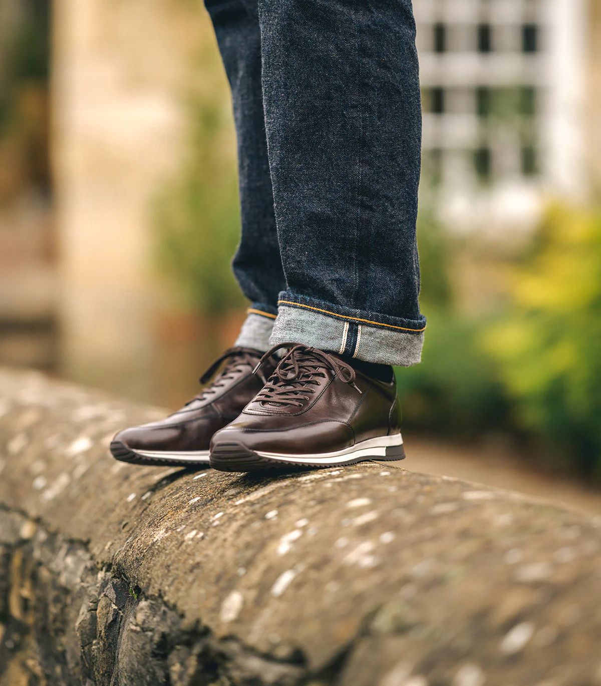 Loake Men's Bannister Dark Brown Calf