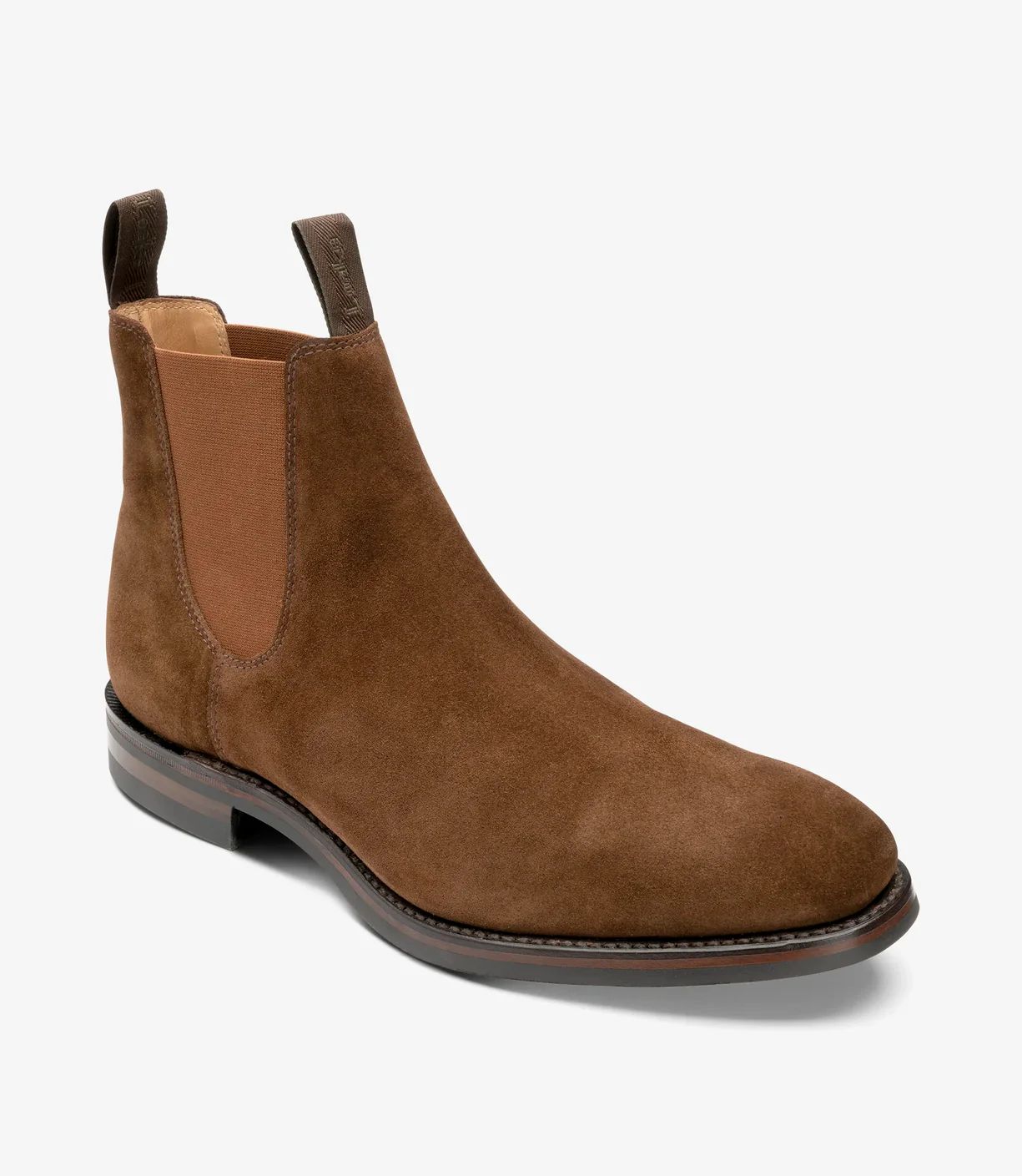 Loake Men's Chatsworth Tobacco Suede
