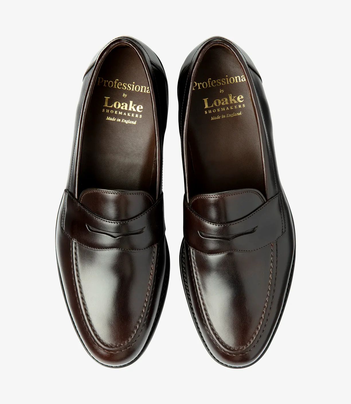 Loake Men's Imperial Dark Brown Waxy