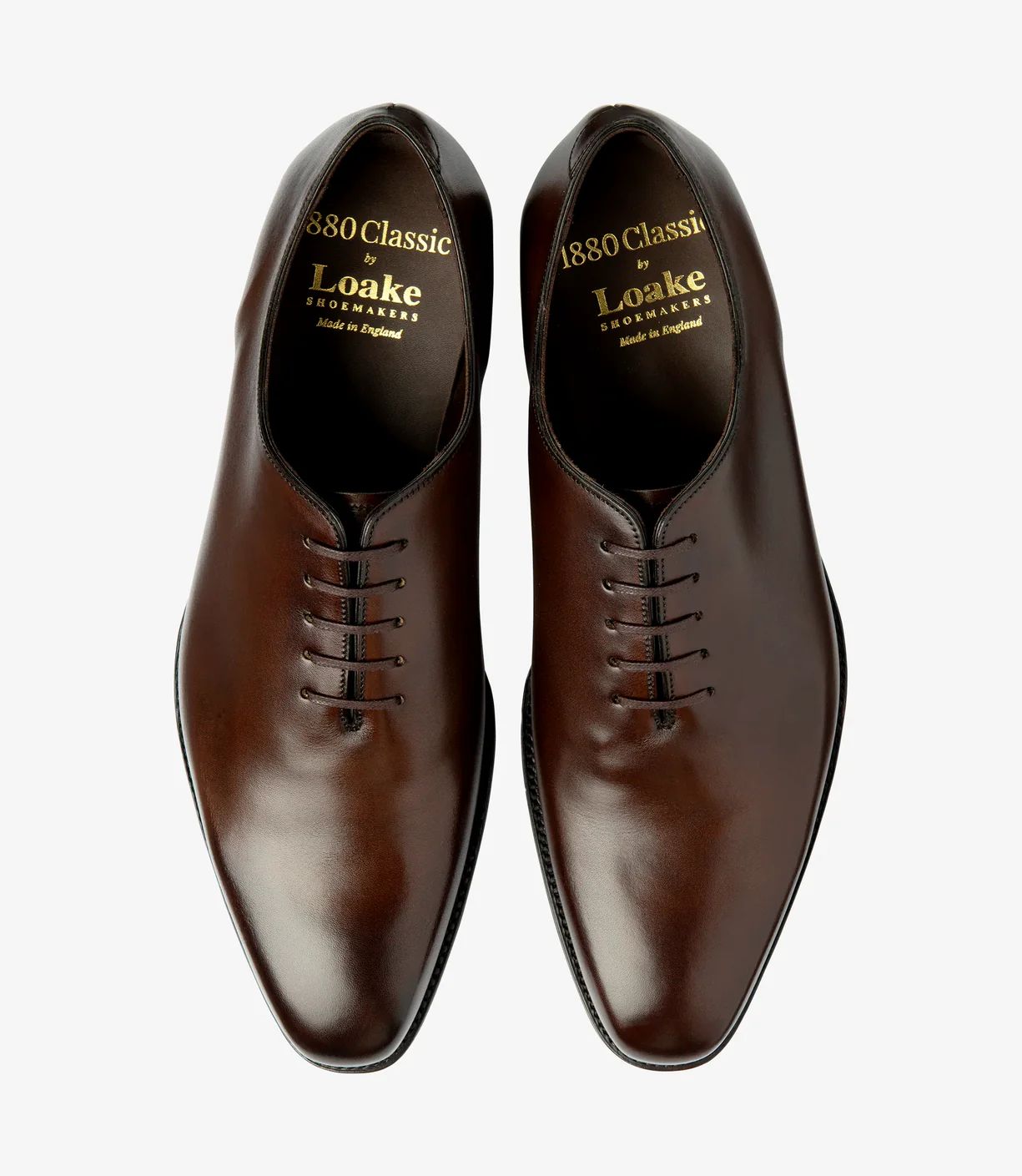 Loake Men's Wholebury Dark Brown Calf
