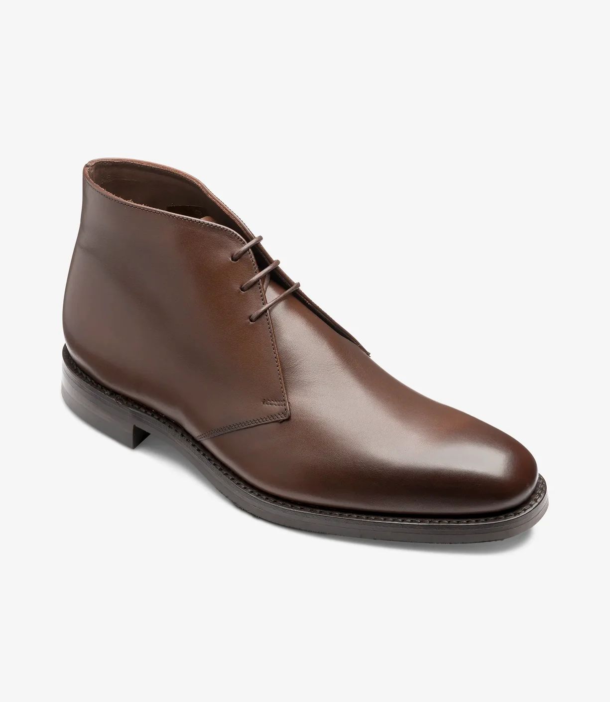 Loake Men's Pimlico Dark Brown Calf