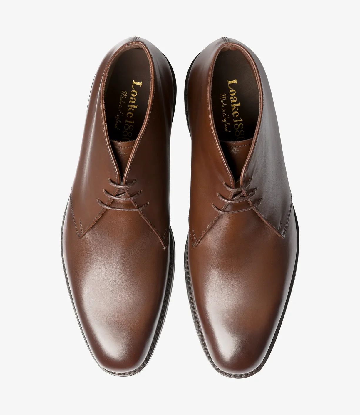 Loake Men's Pimlico Dark Brown Calf