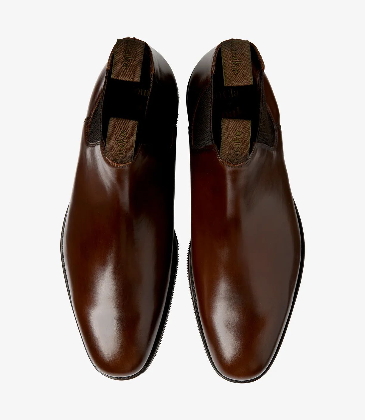 Loake Men's Emsworth Dark Brown Calf