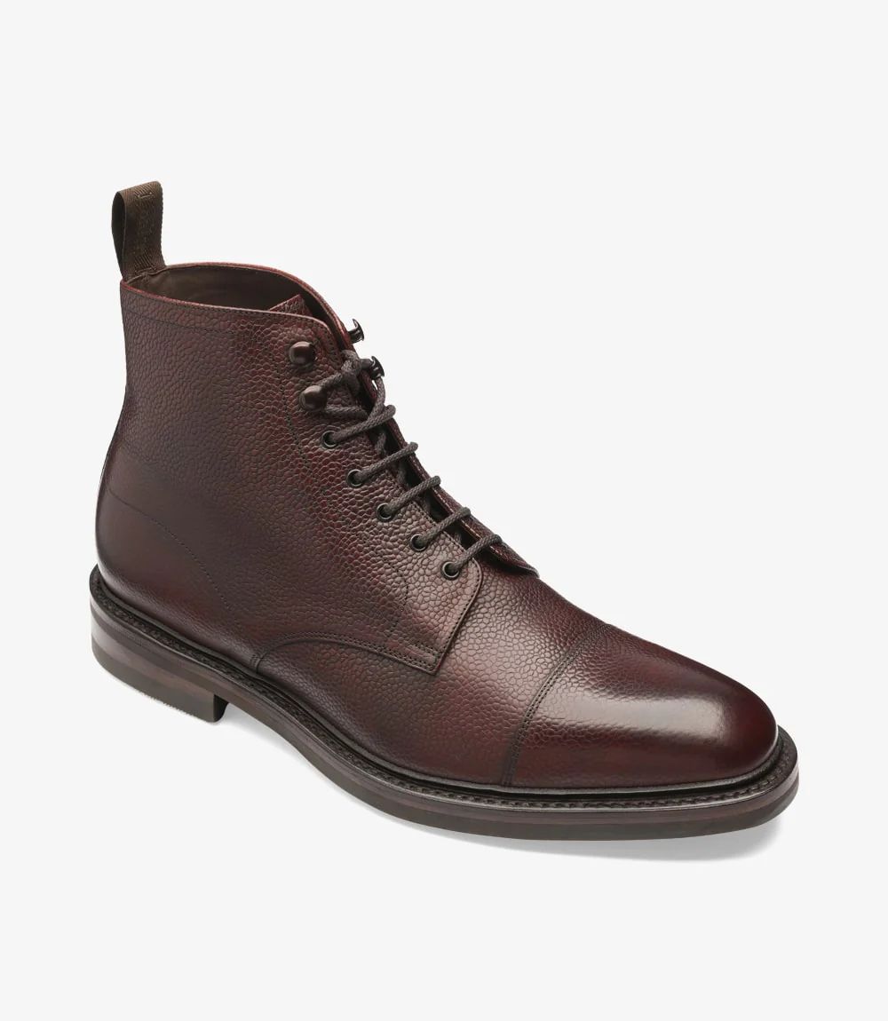 Loake Men's Roehampton Oxblood Grain