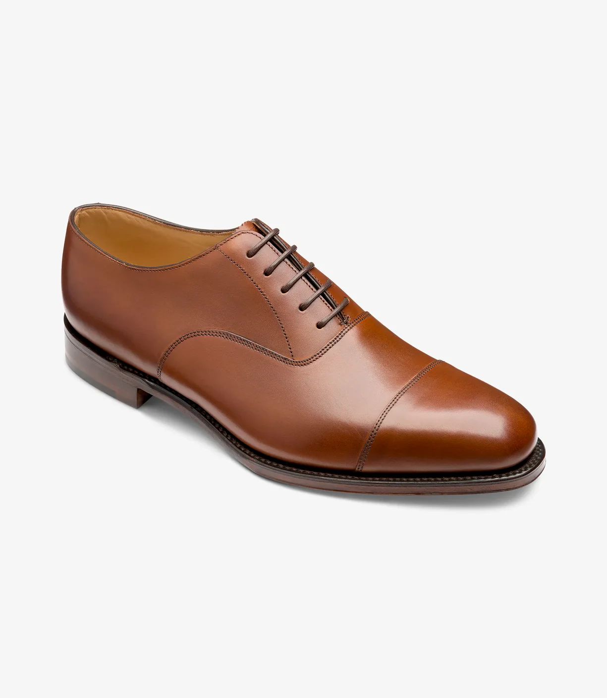 Loake Men's Aldwych Mahogany Calf